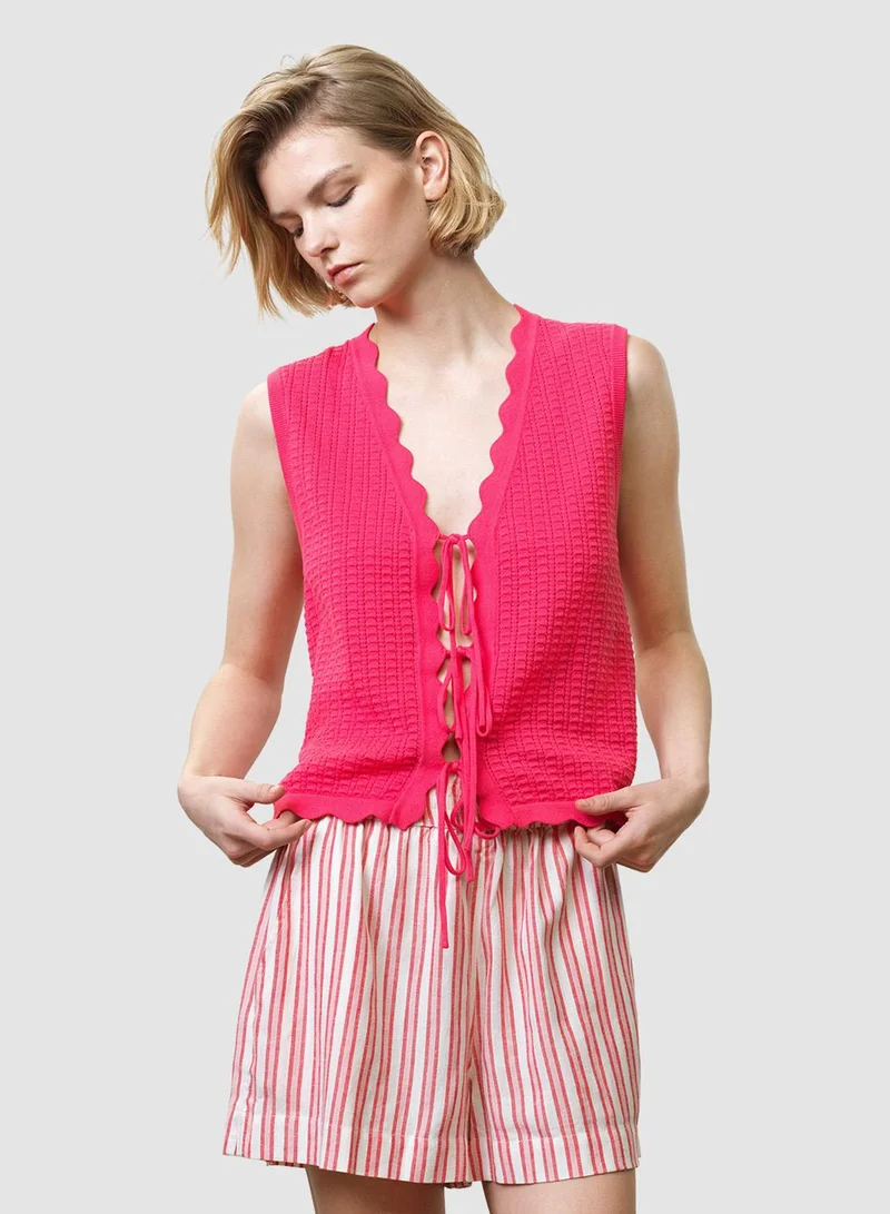 فرنش كونكشن Lois Mozart Top Vest